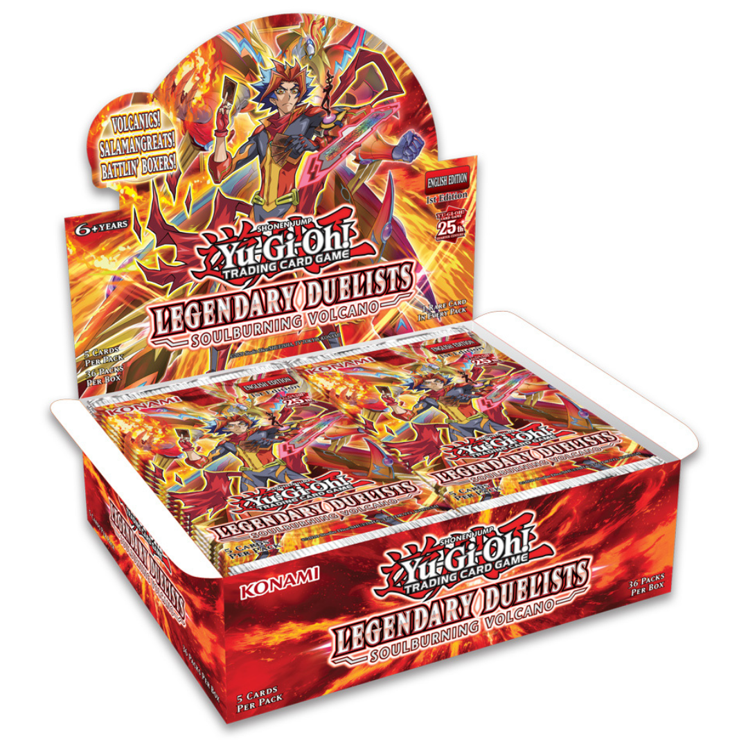 Yu-Gi-Oh - Legendary Duelists - Soulburning Volcano Booster Box