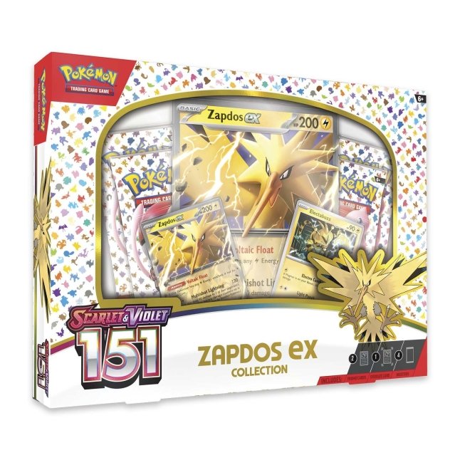 Pokémon Scarlet & Violet - 151 Collection - Zapdos Ex