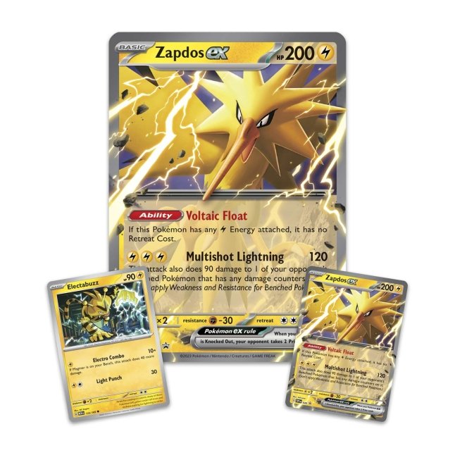 Pokémon Scarlet & Violet - 151 Collection - Zapdos Ex
