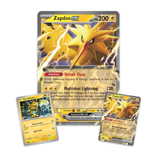 Pokémon Scarlet & Violet - 151 Collection - Zapdos Ex