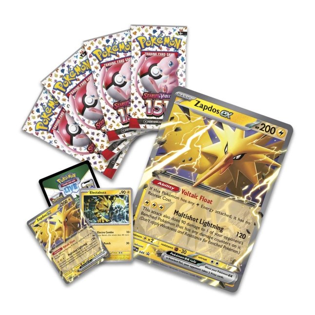 Pokémon Scarlet & Violet - 151 Collection - Zapdos Ex