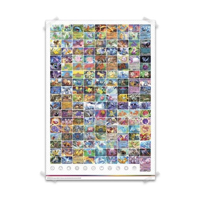 Pokémon TCG: Scarlet & Violet-151 Poster Collection