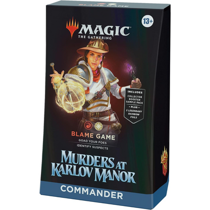 Murders at Karlov Manor - Blame Game - Commander Deck