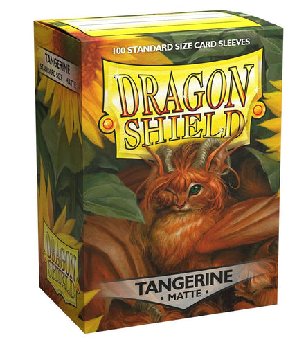 100 Matte Card Sleeves - Standard Card Size - Dragon Shield