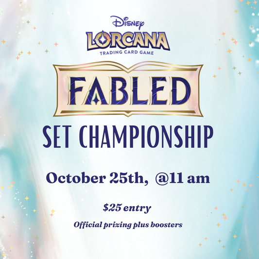 Lorcana - Fabled - Set Championship