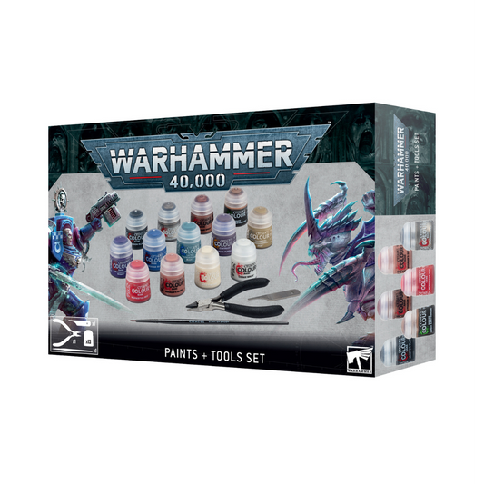 Warhammer 40,000 - Paints + Tools Set