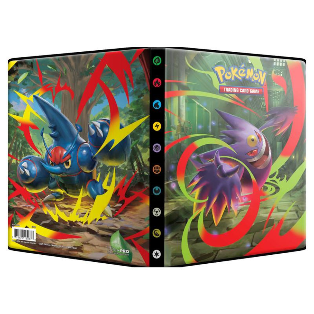 4 Pocket Portfolio - Mega Evolution - Phantasmal Flames - Pokemon