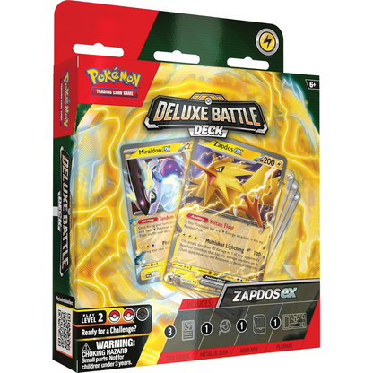 Ex Deluxe Battle Deck - Zapdos ex - Pokemon