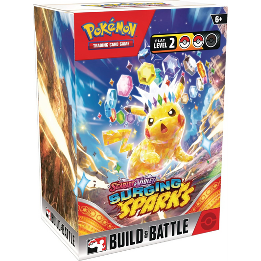 Scarlet & Violet - Surging Sparks - Build & Battle Box - Pokemon