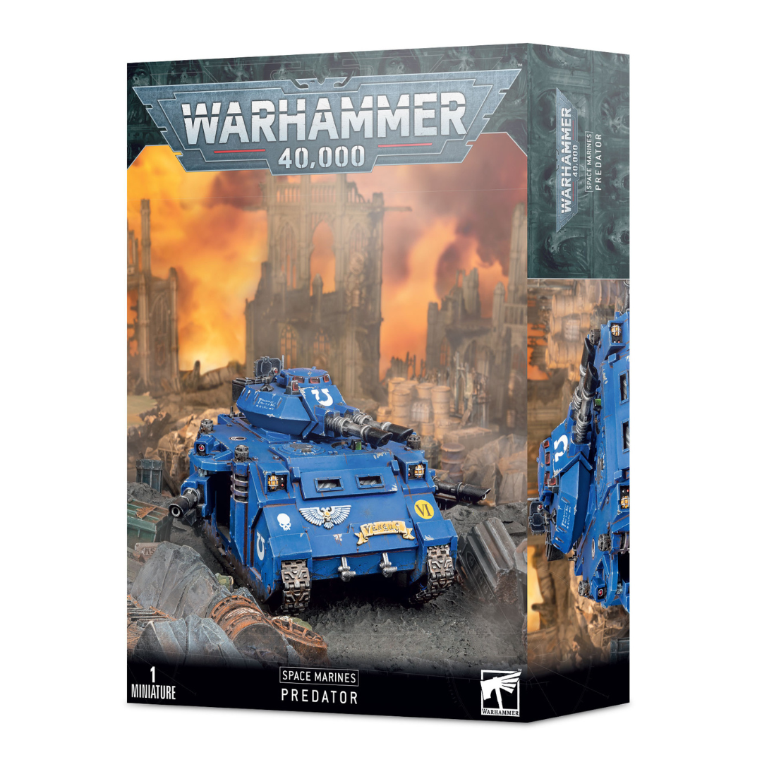 Warhammer 40,000 - Space Marines - Predator Annihilator Tank