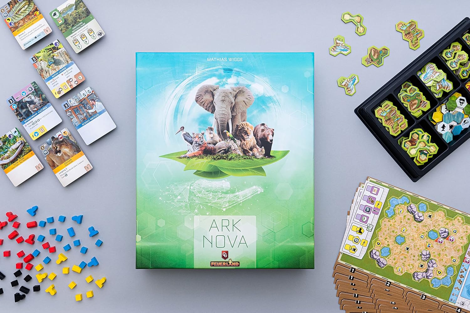 Ark Nova Board Game Contents