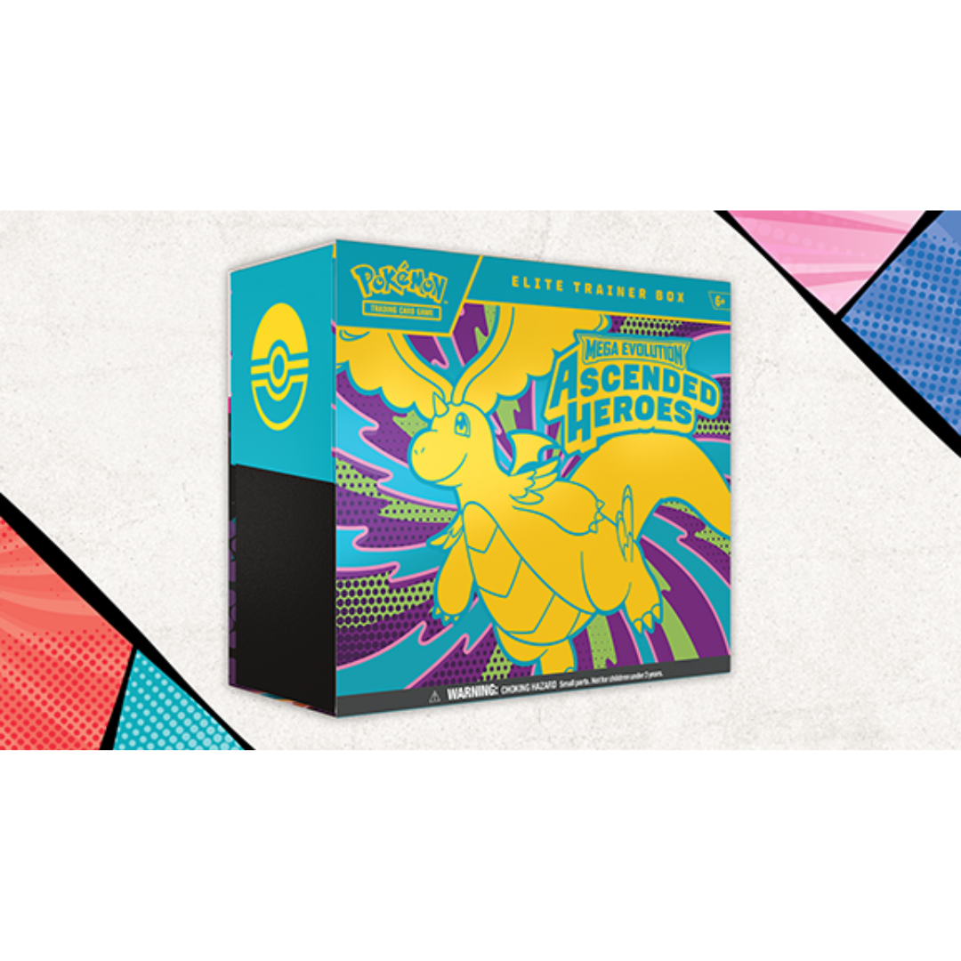 Elite Trainer Box - Ascended Heroes - Mega Evolutions - Pokemon
