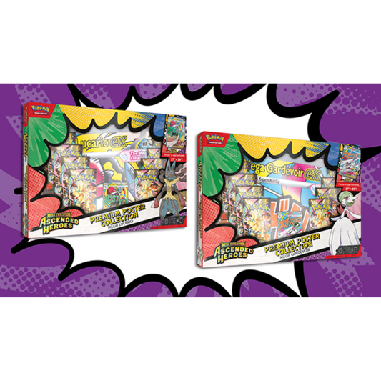 Premium Poster Collection  - Ascended Heroes - Mega Evolutions - Pokemon