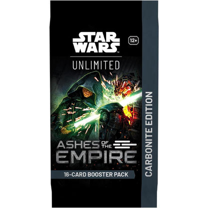 Carbonite Booster Pack - Ashes Of The Empire - Star Wars Unlimited