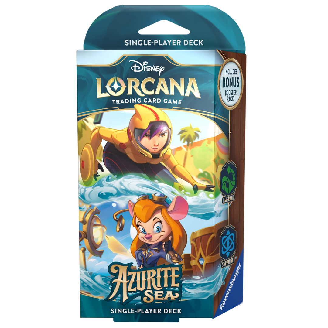 Azurite Sea - Starter Deck - GoGo and Gadget - Lorcana