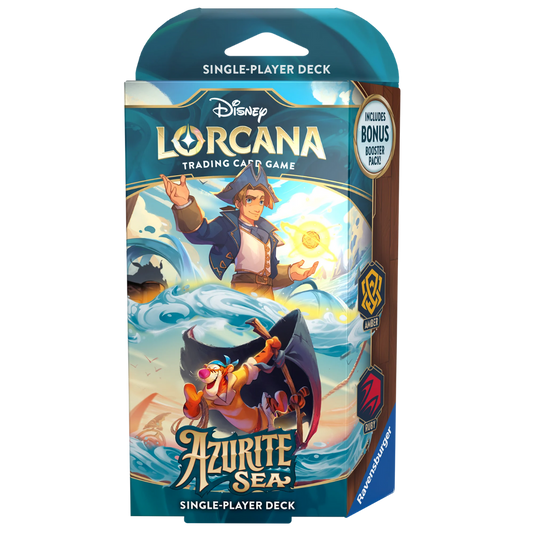 Azurite Sea - Starter Deck - Jim and Tigger - Lorcana