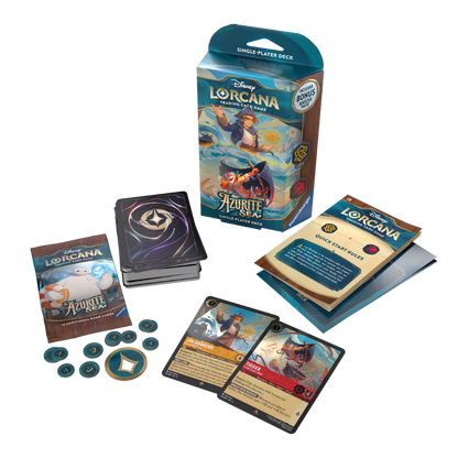 Azurite Sea - Starter Deck - Jim and Tigger - Lorcana