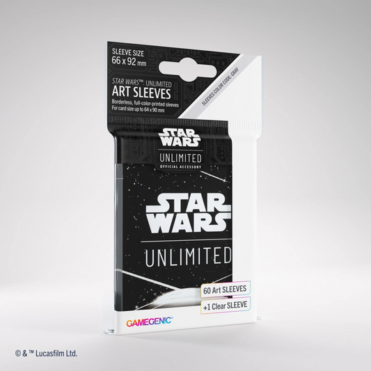 Star Wars Unlimited - Art Sleeves - Back White