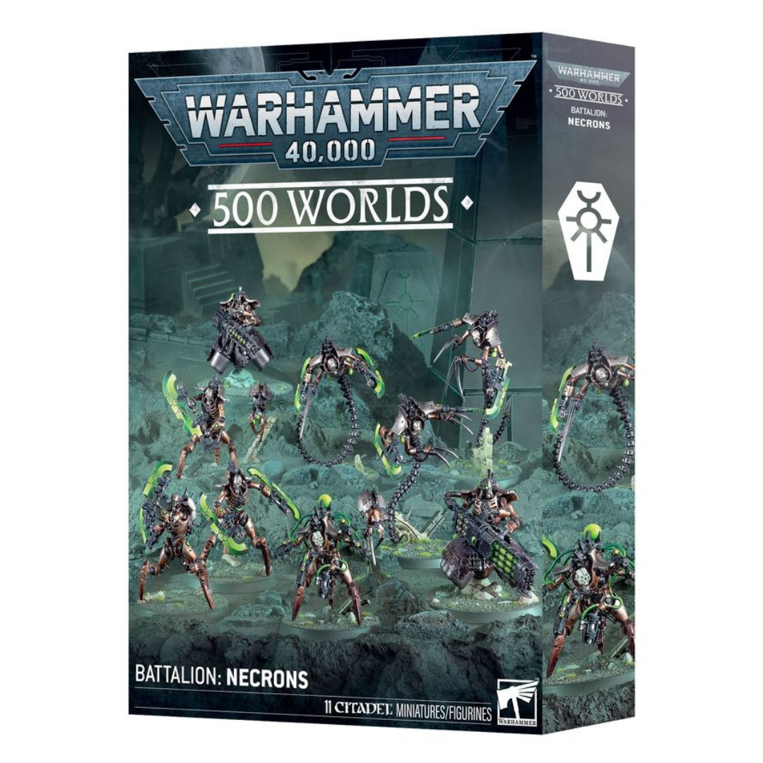 Warhammer 40,000 - Necrons - Battalion: Necrons - 500 Worlds