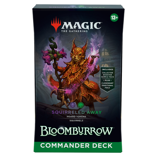 Bloomburrow - Squirreled Away - Commander Deck - Magic The Gathering