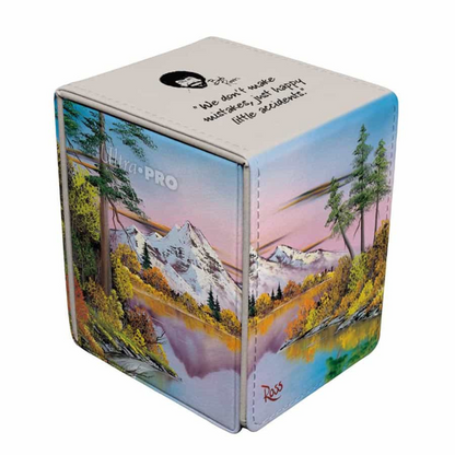 Bob Ross - Mighty Mountain Lake - Ultra Pro Alcove Flip Deck Box