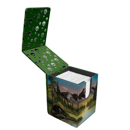 Bob Ross - Mountain Retreat - Ultra Pro Alcove Flip Deck Box
