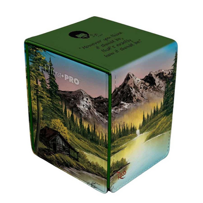 Bob Ross - Mountain Retreat - Ultra Pro Alcove Flip Deck Box