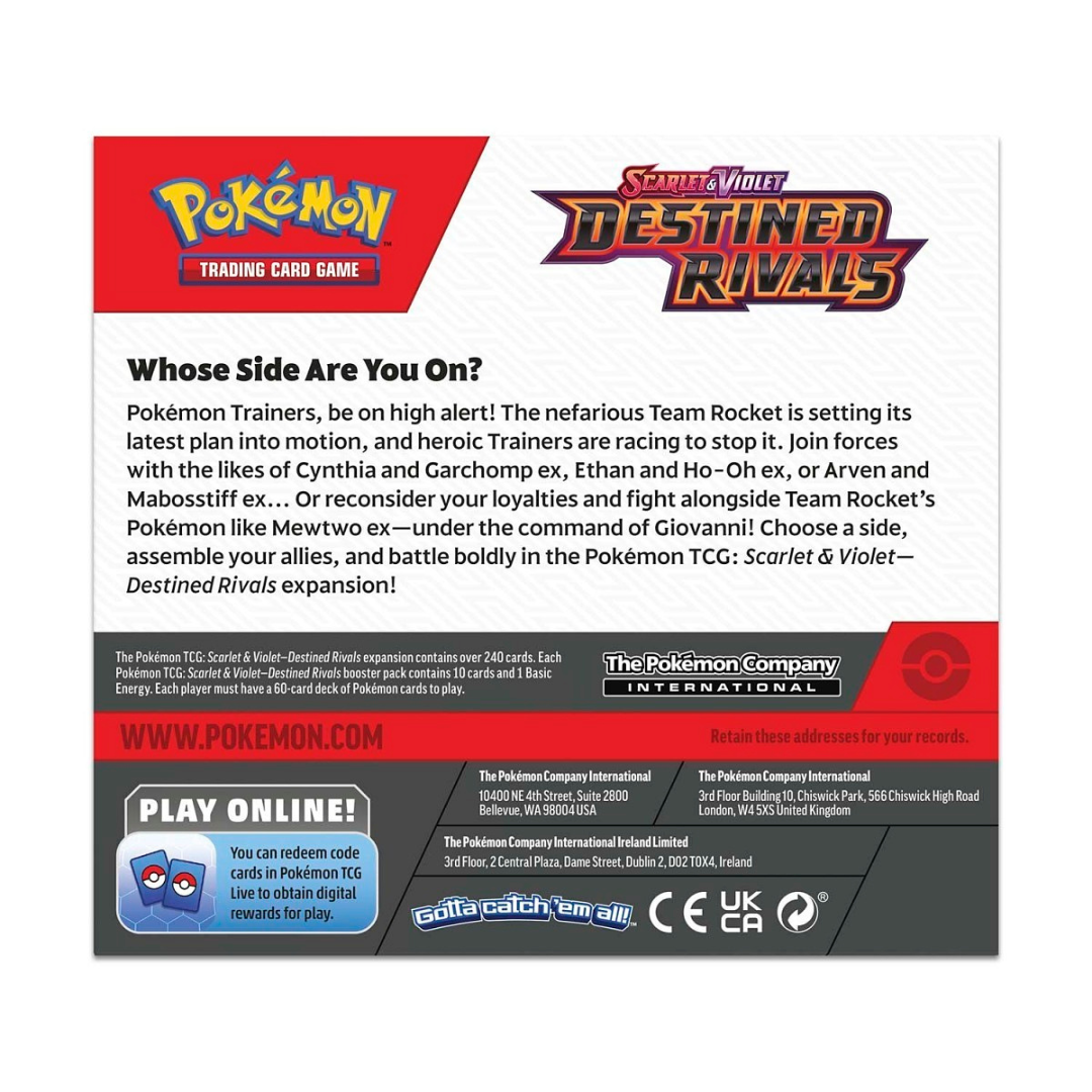 Pokémon - Scarlet & Violet - Destined Rivals - Booster Box