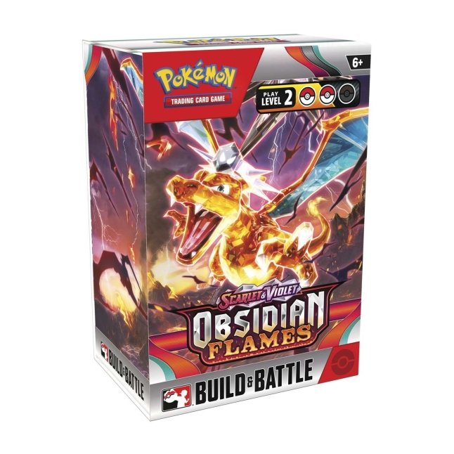 Pokémon TCG: Scarlet & Violet—Obsidian Flames Build & Battle Box