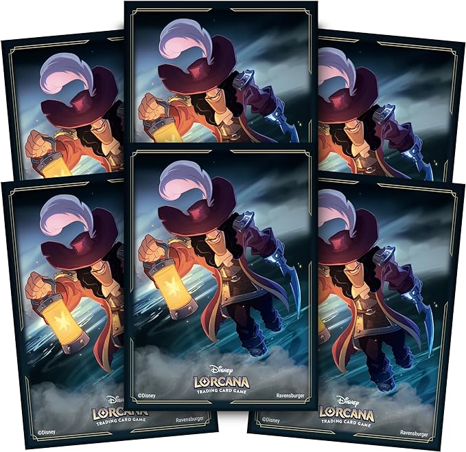 Disney Lorcana Card Sleeves - Captain Hook