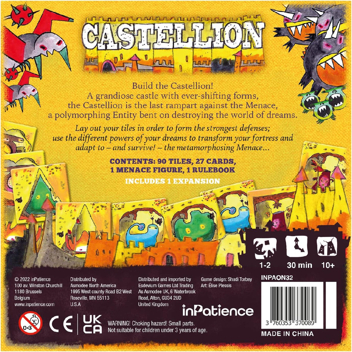 Castellion Castellion Board Game - Tile-Placement Strategy Game from The Oniverse ...