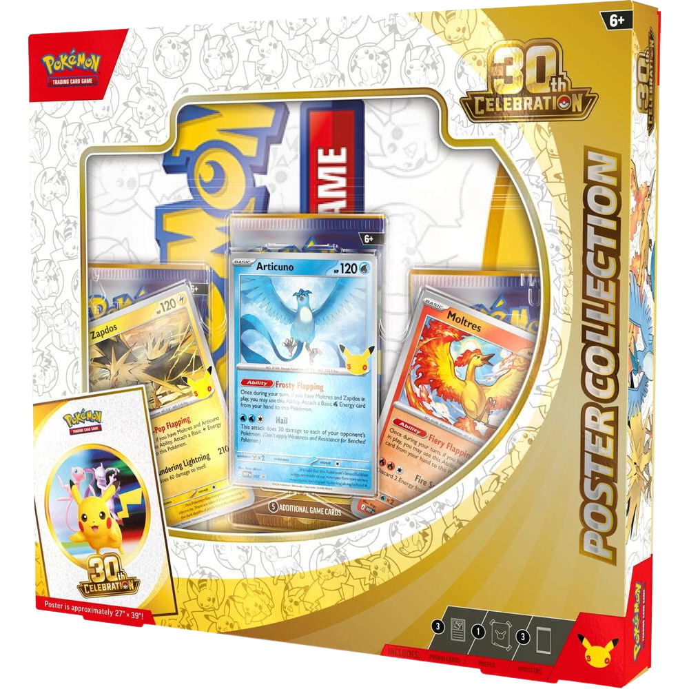 Poster Collection - 30th Celebration - Pokémon