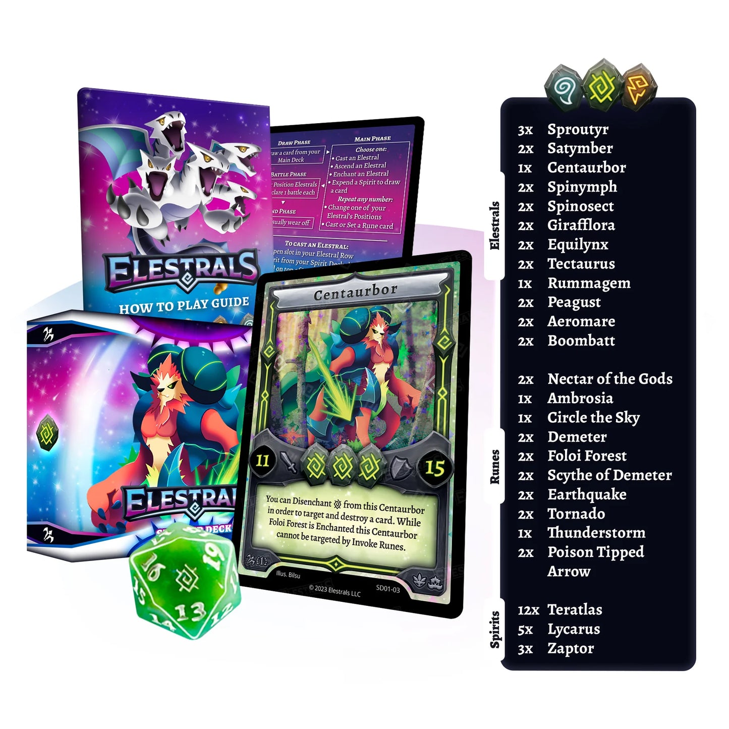 Elestrals - Centaurbor Starter Deck - 1st Edition