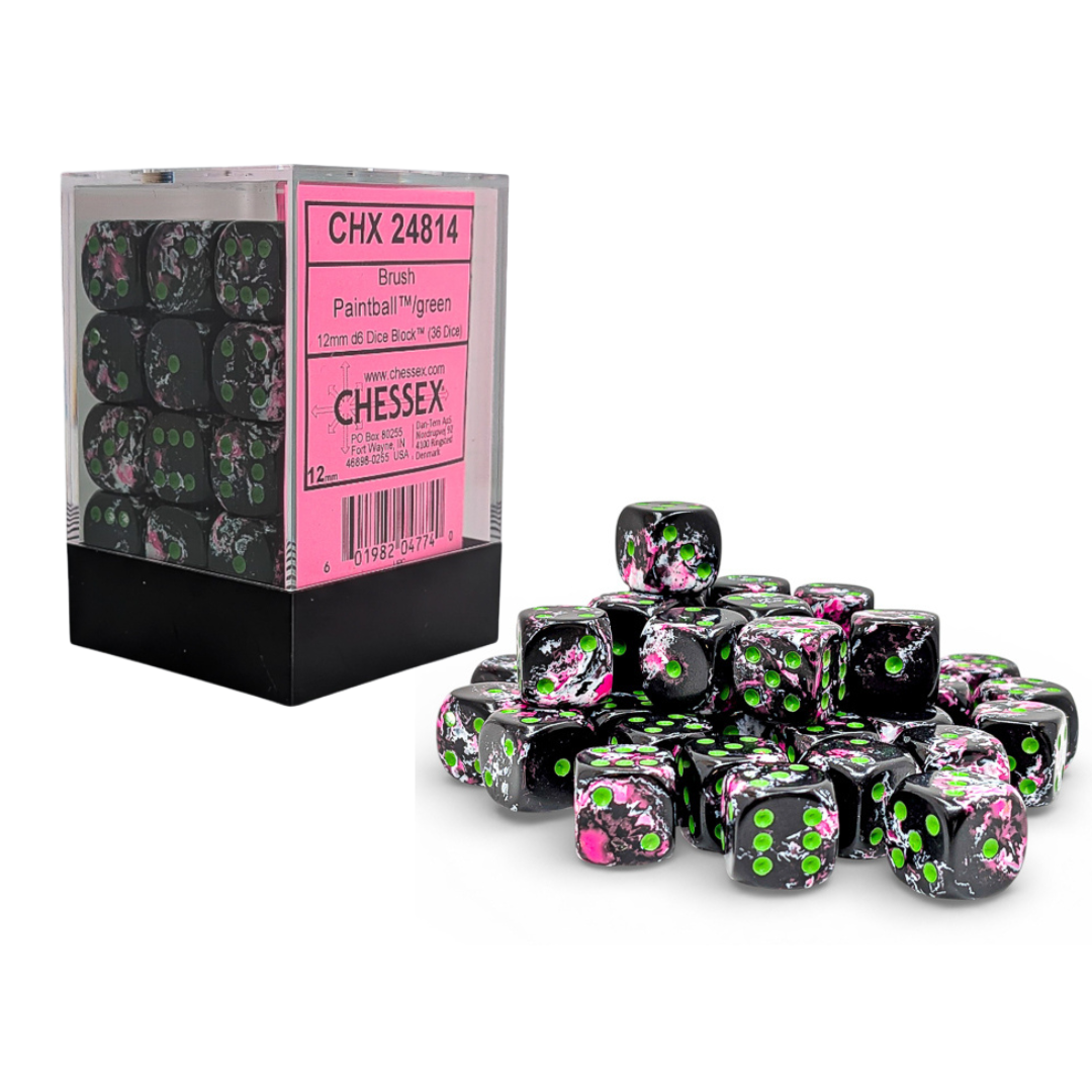Chessex - 12mm d6 36-Die Set