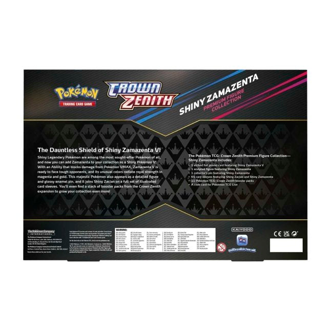 Pokémon TCG: Crown Zenith Premium Figure Collection (Shiny Zamazenta)