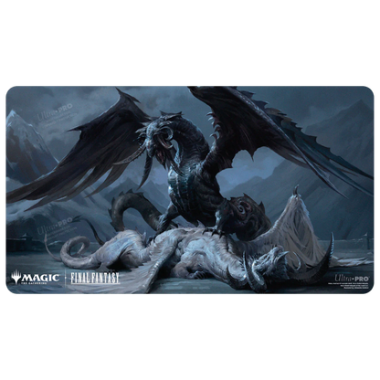 Ultra Pro - Final Fantasy - MTG Black Stitched - MTG FOIL - Playmat