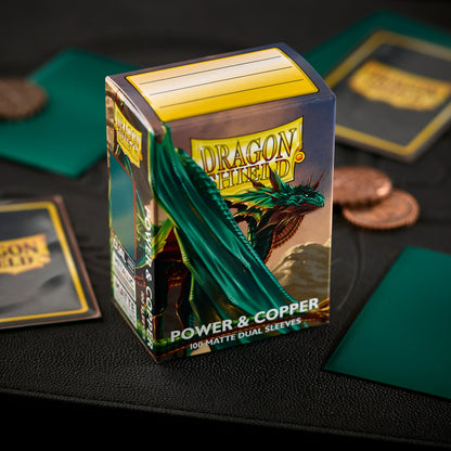 100 Matte Card Sleeves - Standard Card Size - Dragon Shield