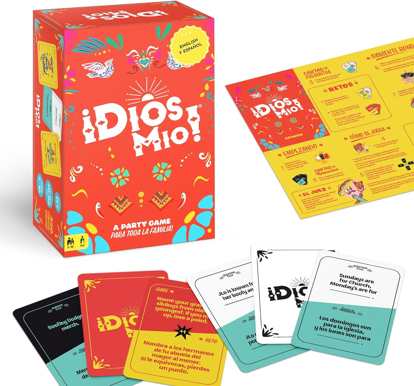 ¡Dios Mio! Bilingual Fun Card Game