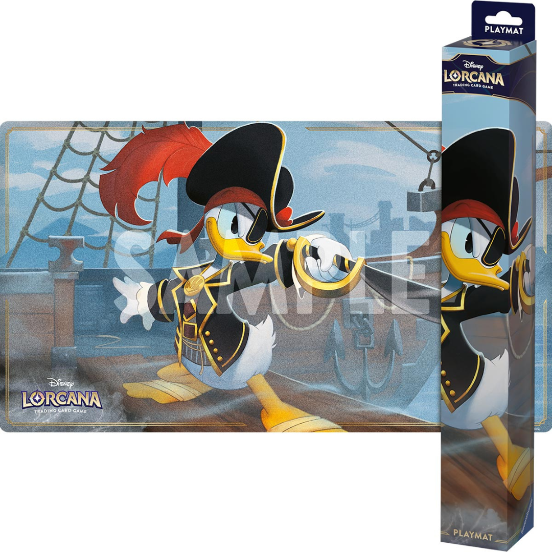 Azurite Sea - Donald Duck Buccaneer Playmat - Lorcana