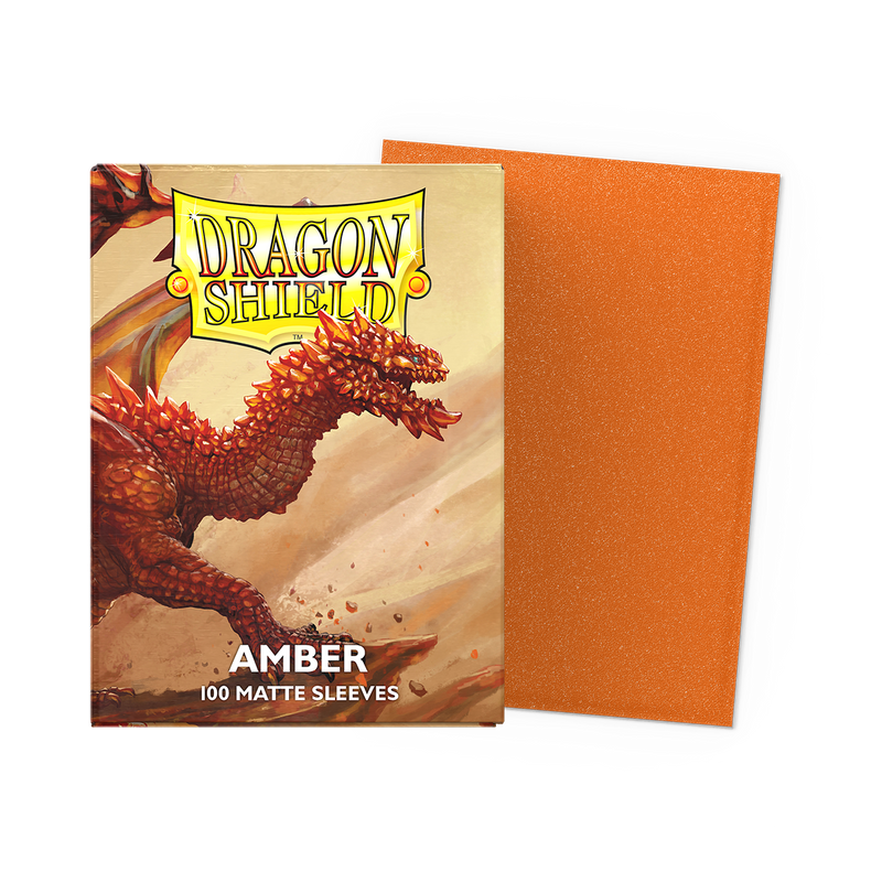 100 Matte Card Sleeves - Standard Card Size - Dragon Shield