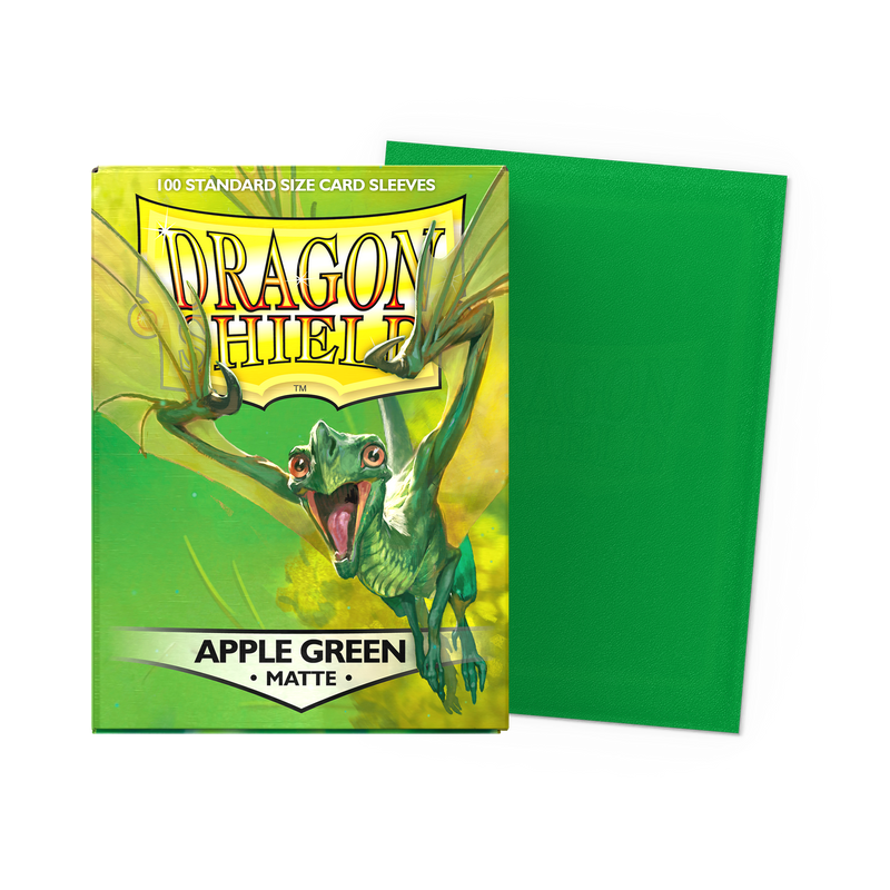 100 Matte Card Sleeves - Standard Card Size - Dragon Shield