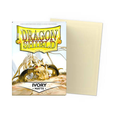 100 Matte Card Sleeves - Standard Card Size - Dragon Shield