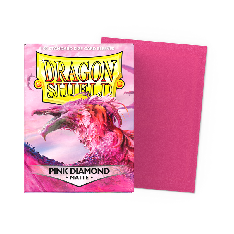 100 Matte Card Sleeves - Standard Card Size - Dragon Shield
