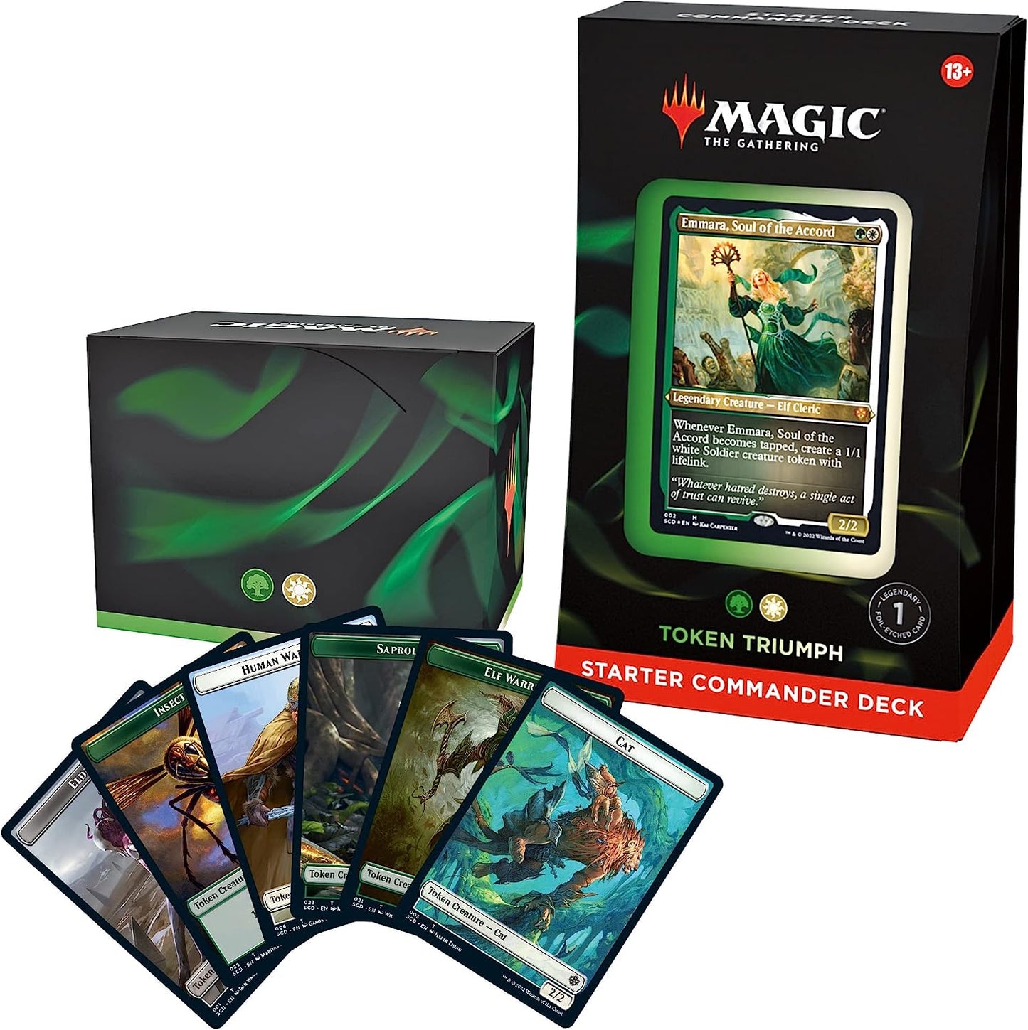 Magic: The Gathering Starter Commander Deck - Emmara, Soul of the Accord – Token Triumph