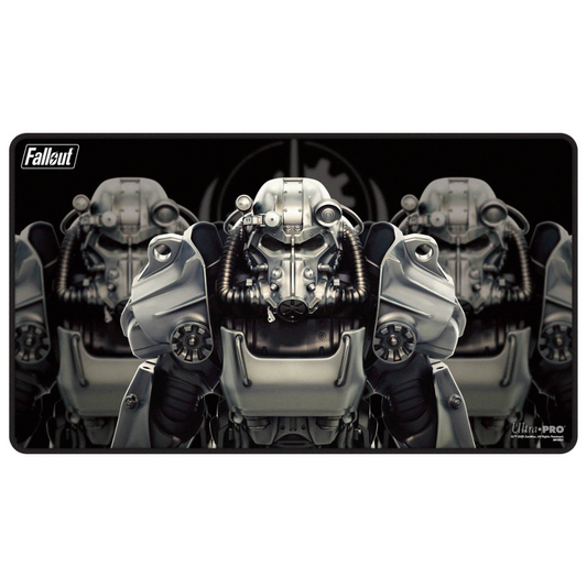 Fallout - Brotherhood of Steel - Black Stitched - Playmat