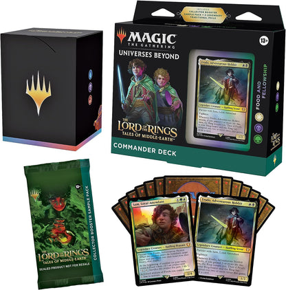Frodo, Adventurous Hobbit - Food and Fellowship - The Lord of the Rings - Tales of Middle Earth - Commander Deck - Magic The Gathering