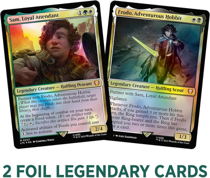 Frodo, Adventurous Hobbit - Food and Fellowship - The Lord of the Rings - Tales of Middle Earth - Commander Deck - Magic The Gathering