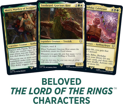 Frodo, Adventurous Hobbit - Food and Fellowship - The Lord of the Rings - Tales of Middle Earth - Commander Deck - Magic The Gathering