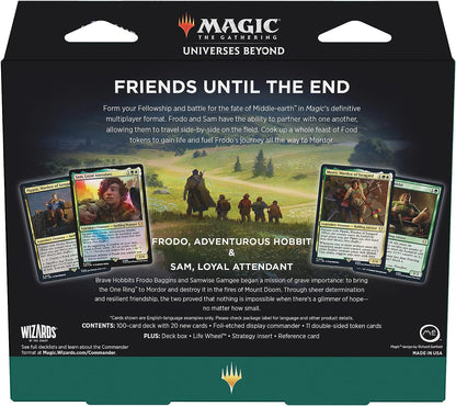 Frodo, Adventurous Hobbit - Food and Fellowship - The Lord of the Rings - Tales of Middle Earth - Commander Deck - Magic The Gathering