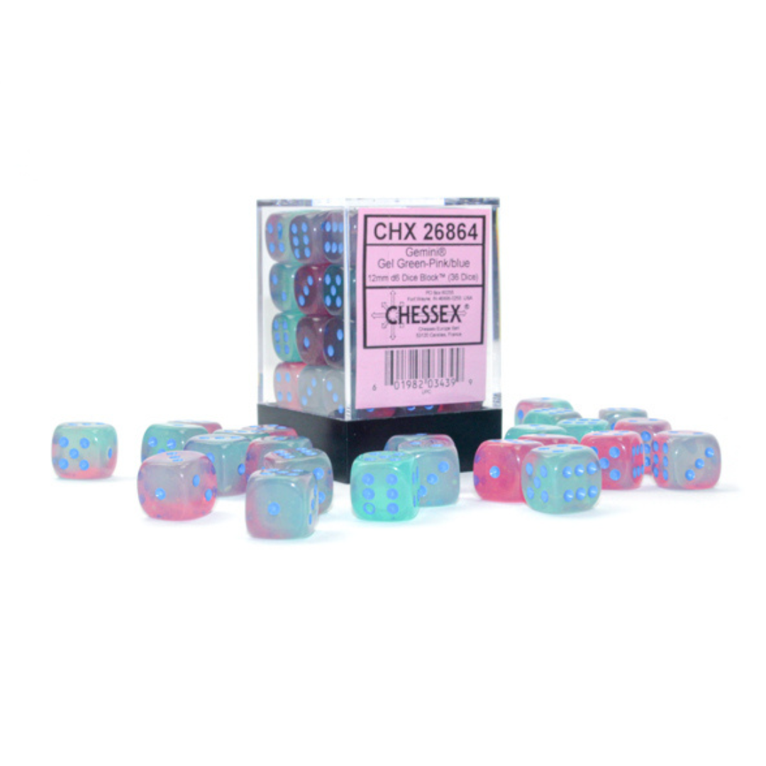 Chessex - 12mm d6 36-Die Set